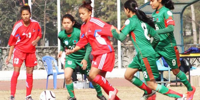 Bangladesh girls become AFC U-14 champion